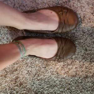 Jelly pop memory foam flats